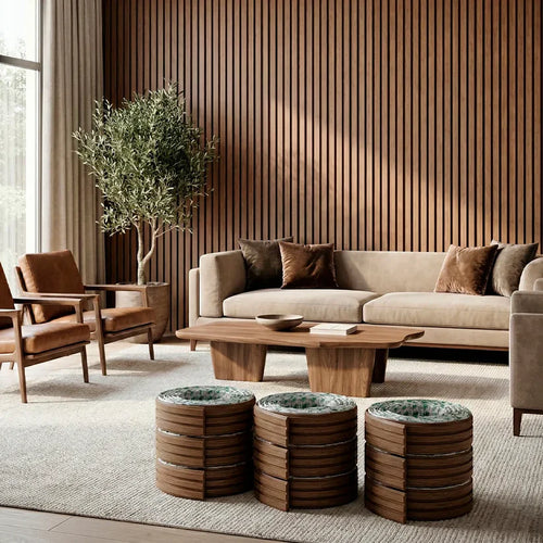 Kit Rolos de Paineis Ripados Autocolantes Practlar®