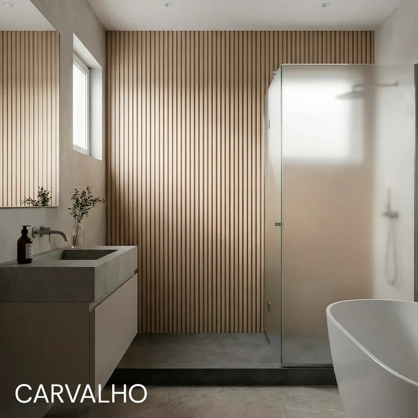 Kit Rolos de Paineis Ripados Autocolantes Practlar®